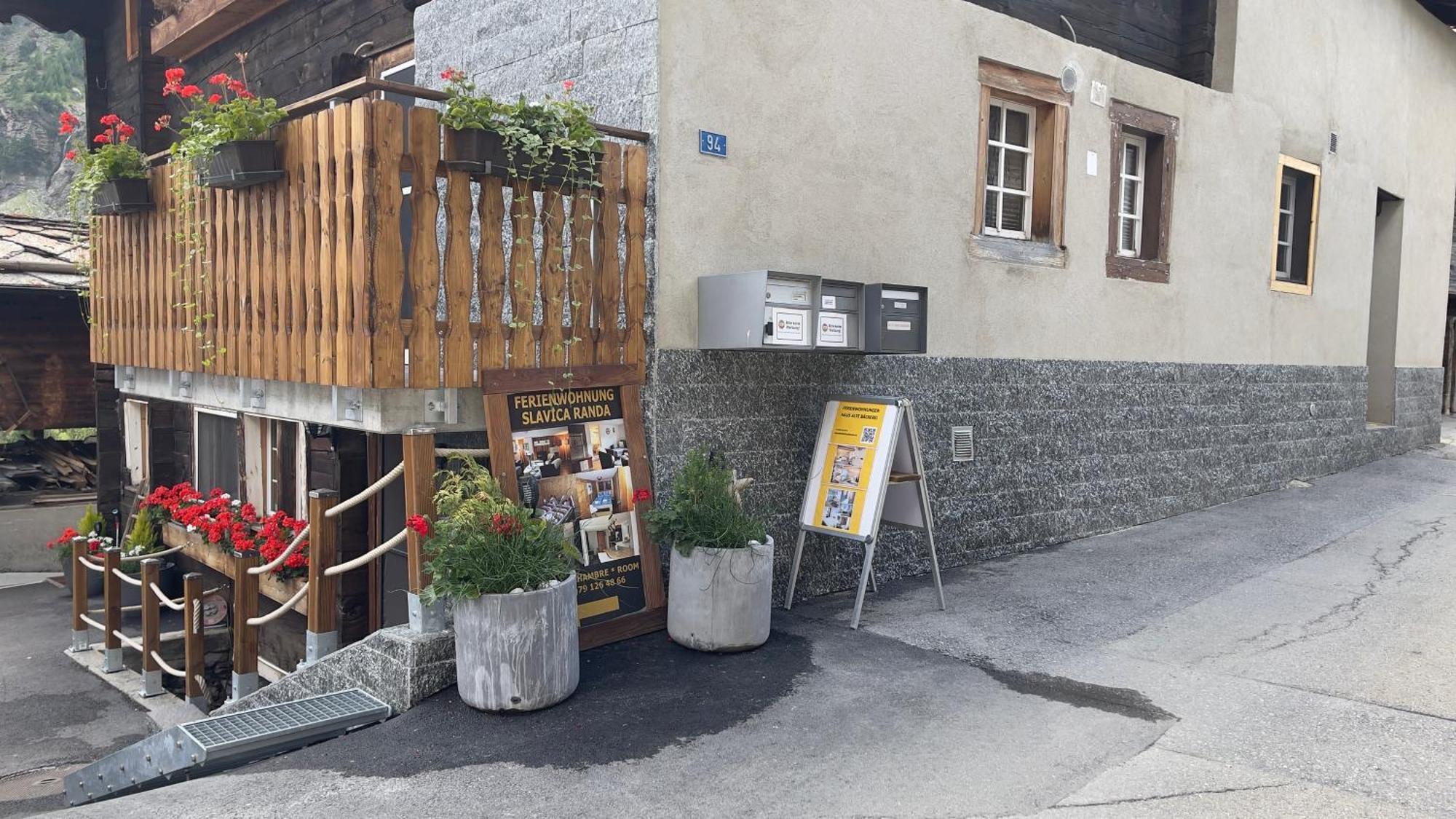 Ferienwohnung Slavica Dorfstrasse 94 Randa Extérieur photo