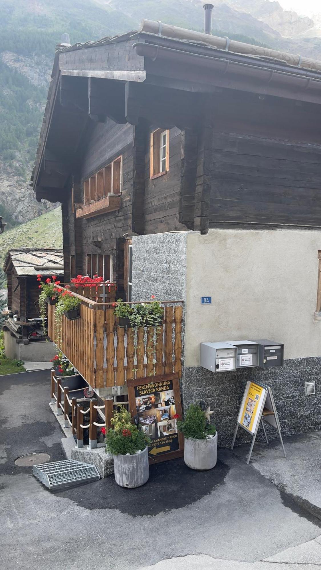 Ferienwohnung Slavica Dorfstrasse 94 Randa Extérieur photo